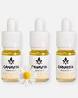 Fullspektrum premium CBD-olje 10% – 3 flasker