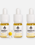 Fullspektrum premium CBD-olje 30 % – 3 flasker