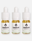 Fullspektrum premium CBD-olje 20% – 3 flasker