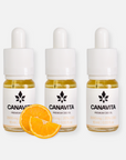 Fullspektrum CBD-olje 20% Appelsin – 3 flasker