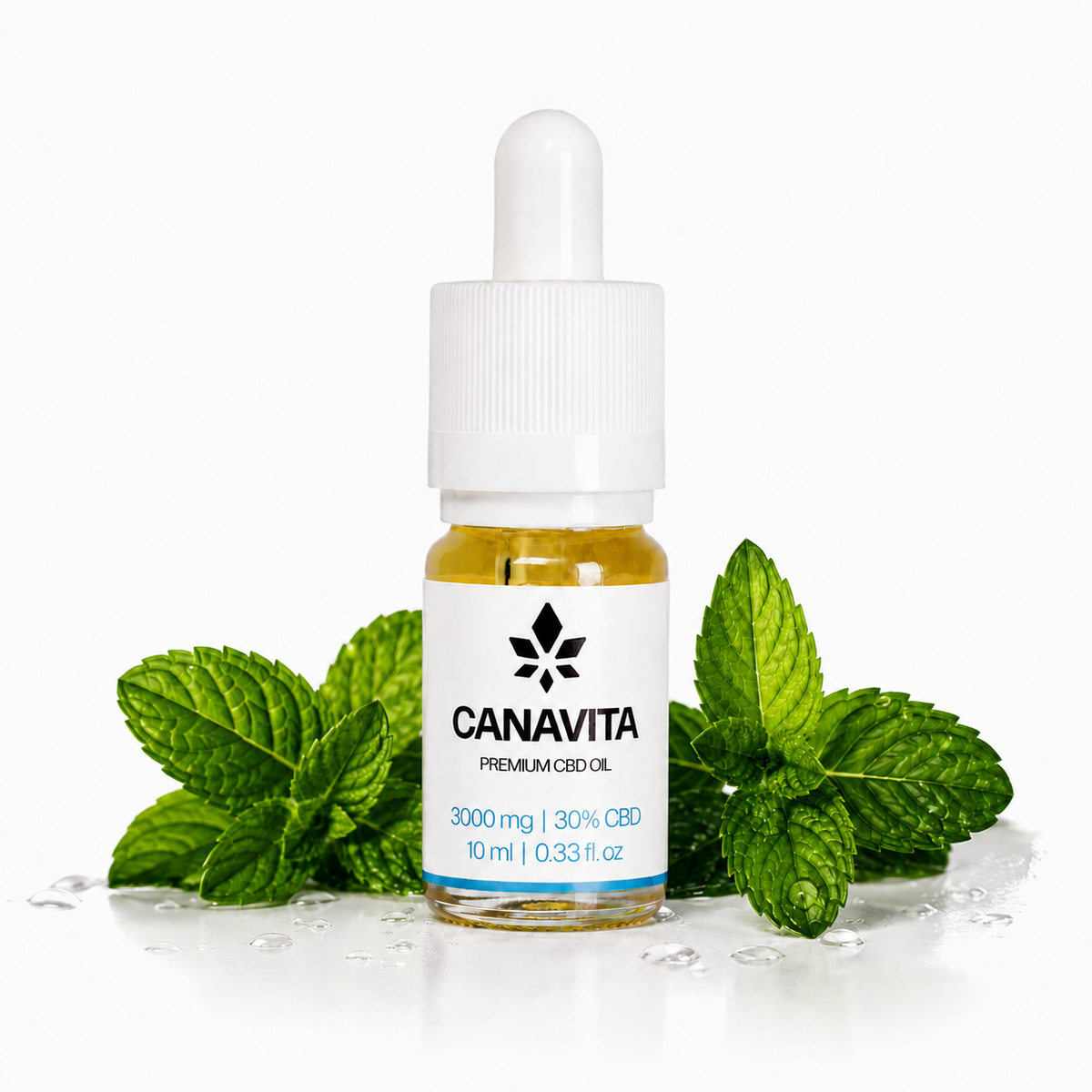 Fullspektrum premium CBD-olje 30%