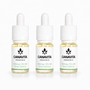 Fullspektrum premium CBD-olje 10% – 3 flasker