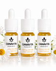Fullspektrum CBD-olje 10% kamille – 3 flasker