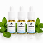 Fullspektrum CBD-olje 30% Mynte – 3 flasker