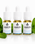 Fullspektrum CBD-olje 30% Mynte – 3 flasker