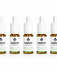 5-pakning dansk CBD-olje – SPAR 50 %