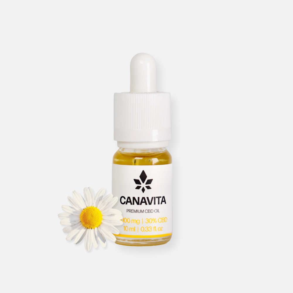 Fullspektrum premium CBD-olje 30%
