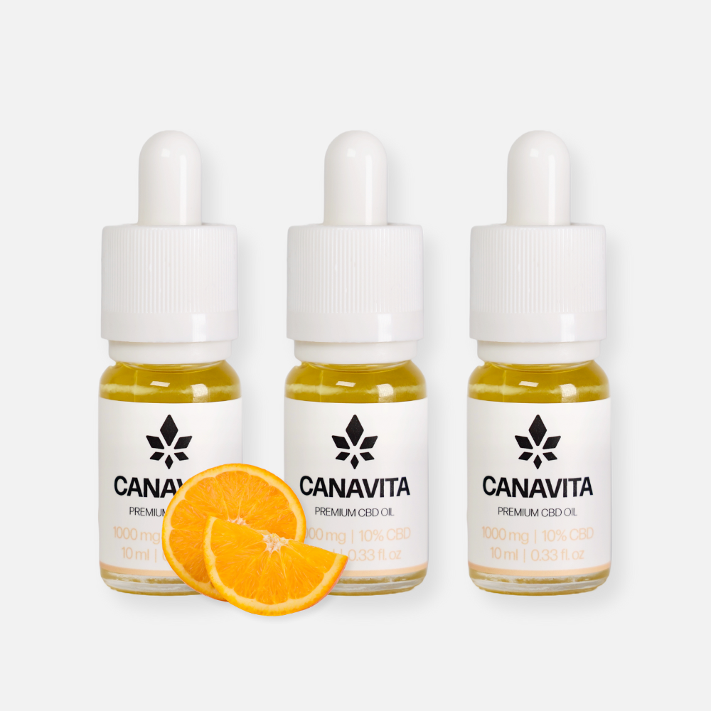 Dansk CBD-olje – 3 flasker