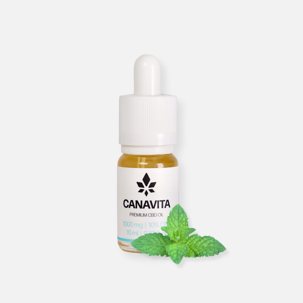 Fullspektrum premium CBD-olje 10%