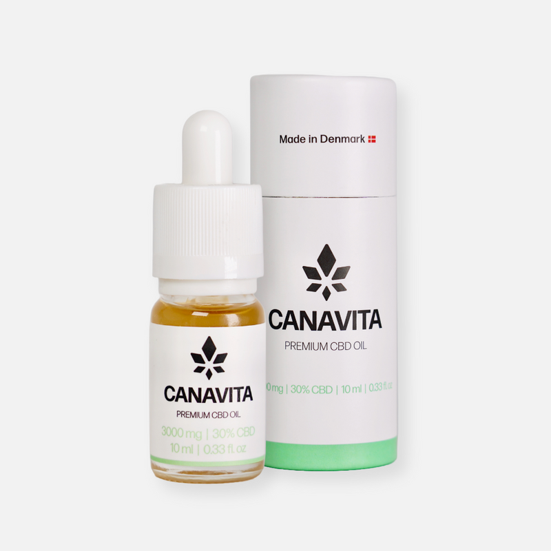 Fullspektrum premium CBD-olje 30%