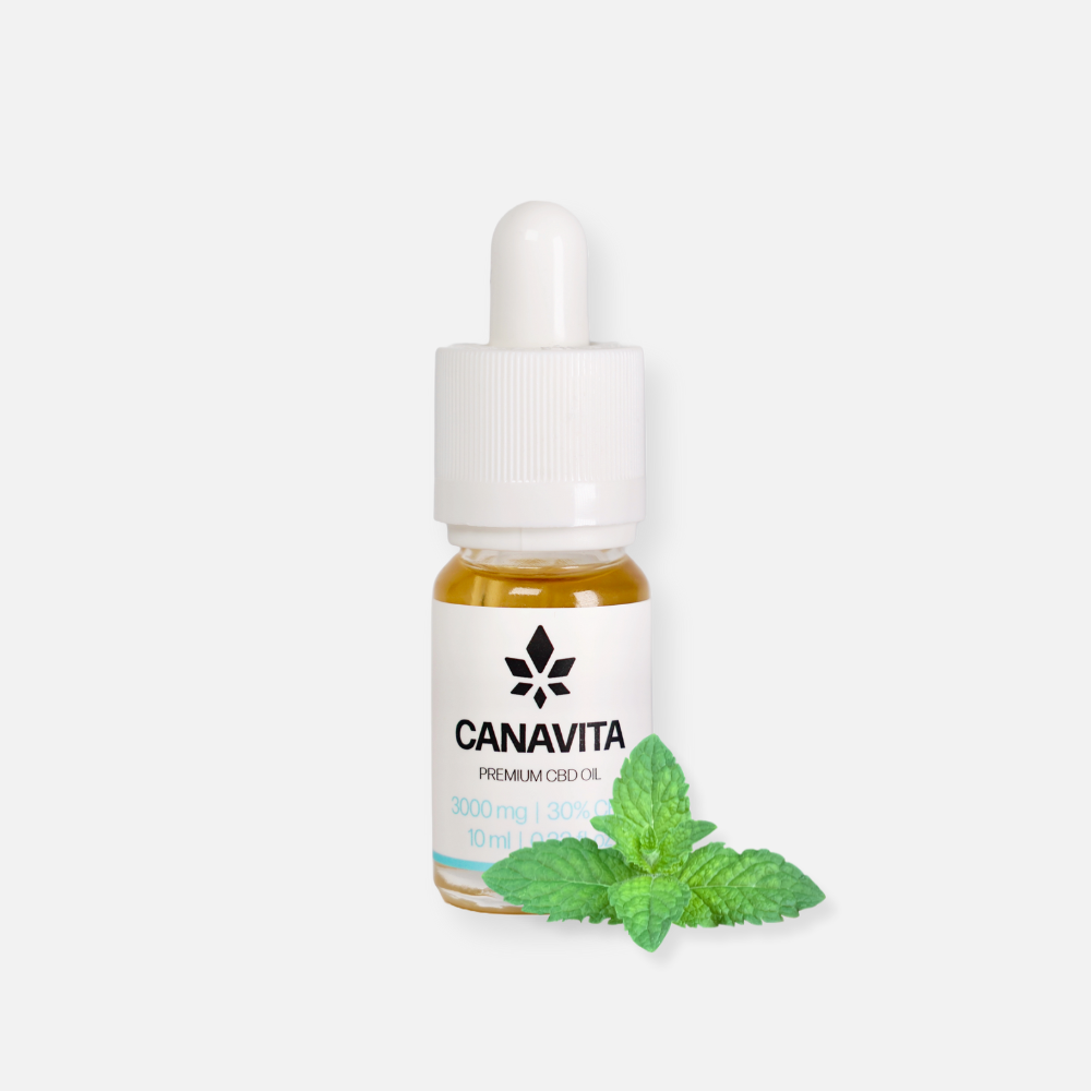 Fullspektrum premium CBD-olje 30%