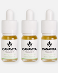 Fullspektrum premium CBD-olje 5% – 3 flasker